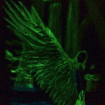 Angel Glowing In The Dark